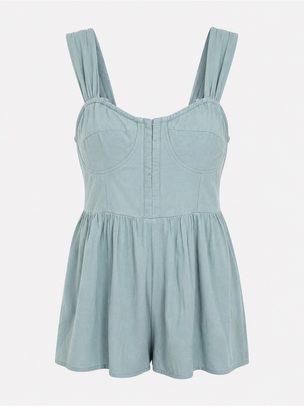 Vestique NWT blue romper, large